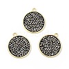 Rhinestone Pendants KK-C246-08LG-5