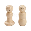 Unfinished Wooden Peg Dolls Set PW-WGFF26E-01-6