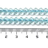 Transparent Glass Beads Strands GLAA-A014-03E-4