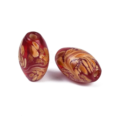 Opaque Handmade Lampwork Beads BLOW-D006-05A-1