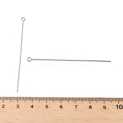 304 Stainless Steel Eye Pins STAS-K293-13P-0.6x60mm-1