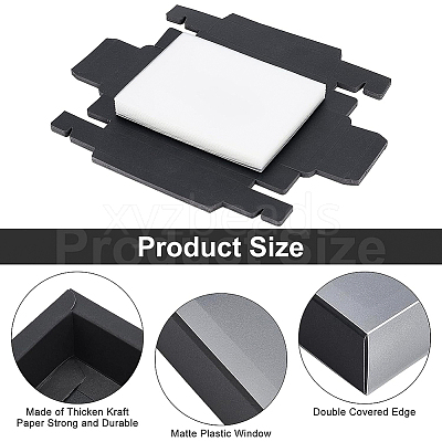 Rectangle Kraft Paper Box CON-WH0085-28A-01-1