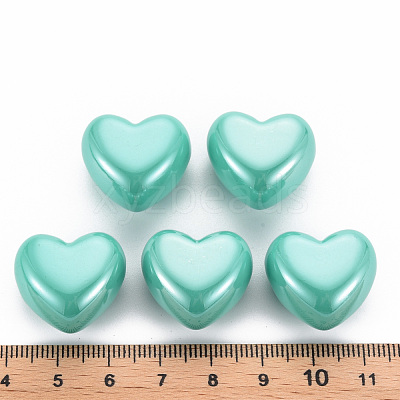 Opaque Acrylic European Beads MACR-S372-03B-68-1