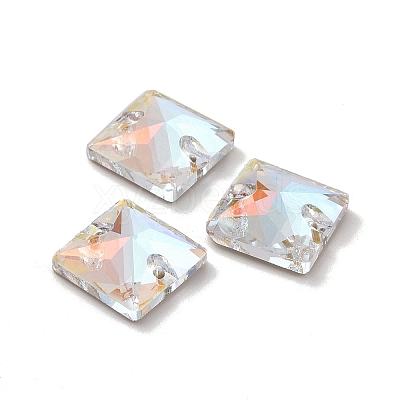Square Shape Sew on Rhinestone RGLA-C001-04A-001LA-1