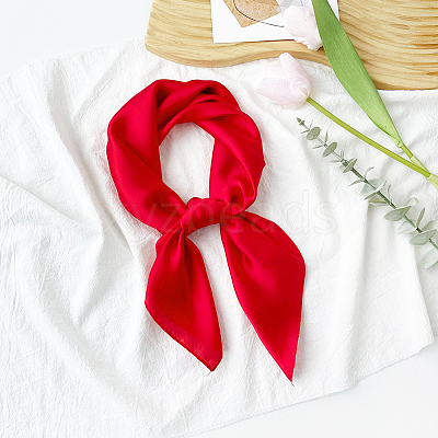 Detachable Satin Lady's Scarf AJEW-WH20072-79A-1