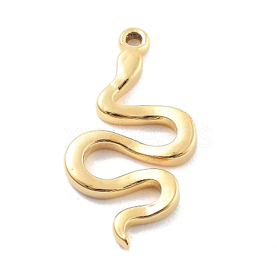 304 Stainless Steel Pendants STAS-R155-002G-1