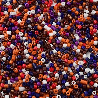 Baking Paint Glass Seed Beads SEED-S042-05B-49-1