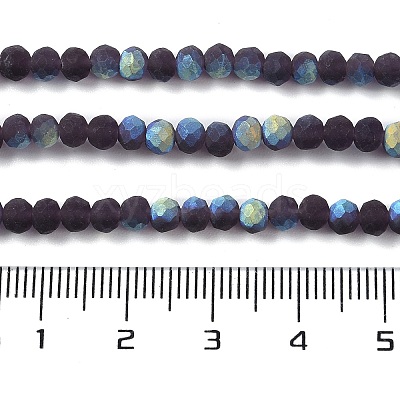 Transparent Glass Beads Strands X1-EGLA-A034-T4mm-MB15-1