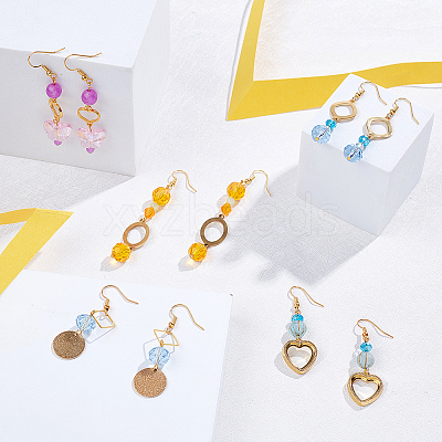 DIY Geometric Earring Making Kits DIY-SC0012-15-1