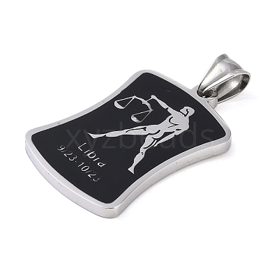 304 Stainless Steel Pendants STAS-O008-01I-1