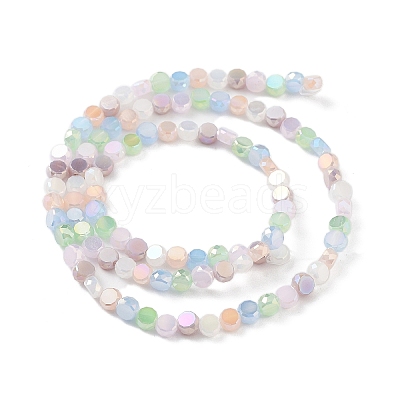 Electroplate Glass Beads EGLA-P056-01-1