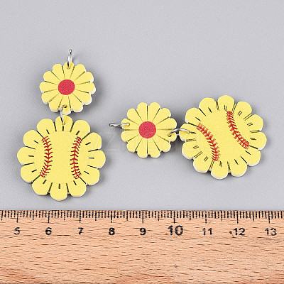 Printed Acrylic Pendants OACR-N144-05-1