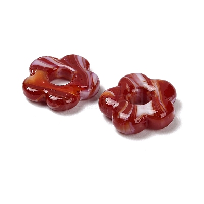 Handmade Lampwork European Beads LAMP-F039-01J-1