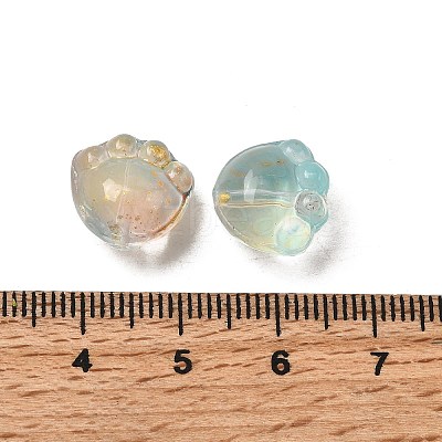 Transparent Glass Beads GLAA-D304-02F-1
