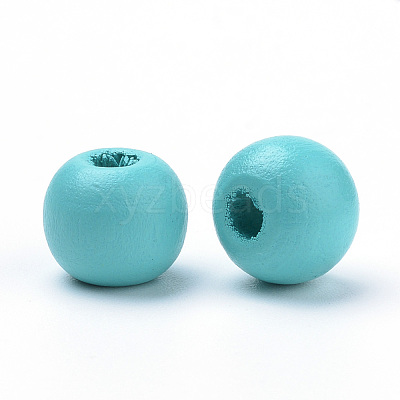 Natural Wood Beads WOOD-S038-41-LF-1