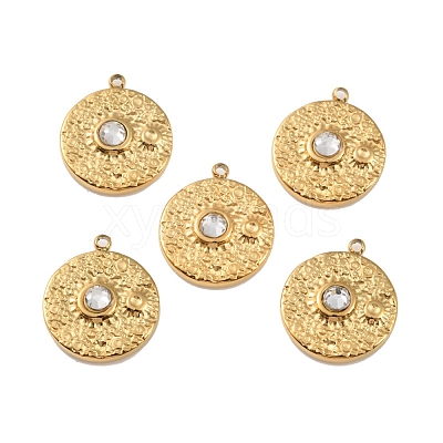 Ion Plating(IP) 304 Stainless Steel Pendants STAS-D051-14G-1