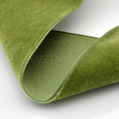 Polyester Velvet Ribbon for Gift Packing and Festival Decoration SRIB-M001-13mm-570-1