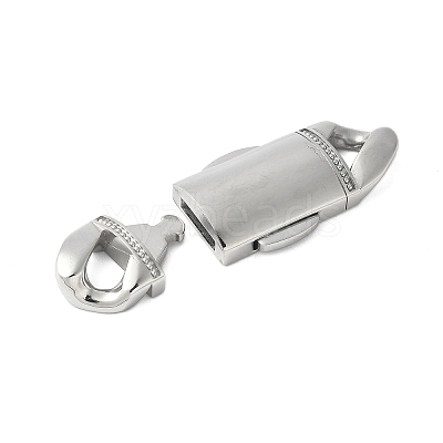 316 Surgical Stainless Steel Bayonet Clasps STAS-H234-09P-1
