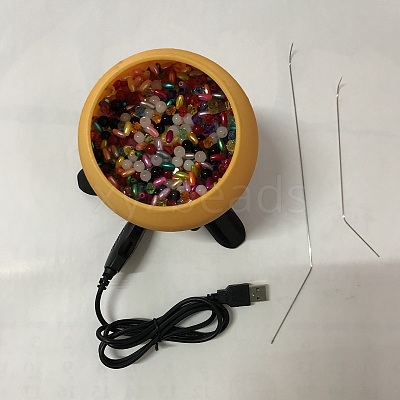 Electric Plastic Seed Bead Spinner TOOL-F018-01-1