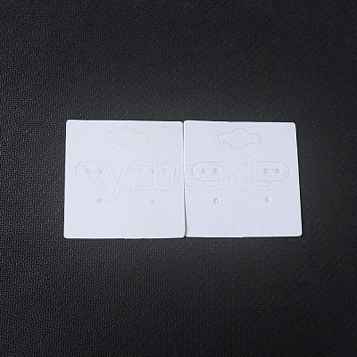 Cardboard Earring Display Cards CDIS-WH0020-04B-1