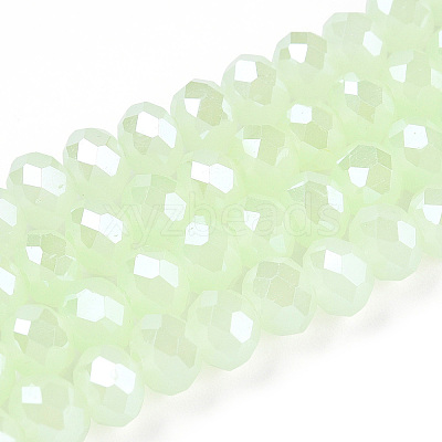 Electroplate Glass Beads Strands EGLA-A044-J3mm-A01-1