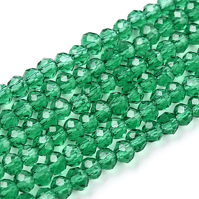 Glass Beads Strands EGLA-A034-T6mm-D18-1
