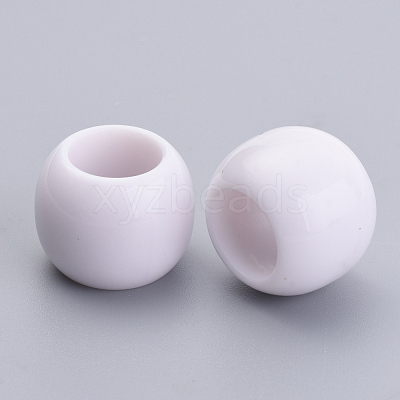 Opaque Acrylic Beads X-SACR-S300-15G-01-1
