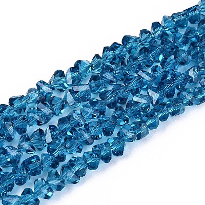 Transparent Glass Beads Strands GLAA-N018-4mm-28-1