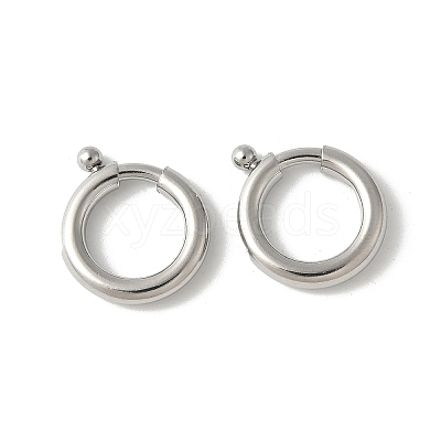 316 Surgical Stainless Steel Spring Gate Rings STAS-H234-06P-03-1