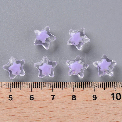 Transparent Acrylic Beads TACR-S152-01A-SS2114-1