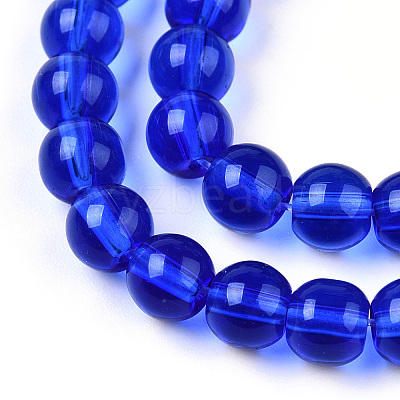 Transparent Glass Beads Strands LS-GLAA-T032-T4mm-16-1