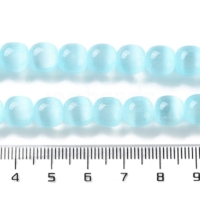Natural Selenite Beads Strands G-B103-A01-08-1