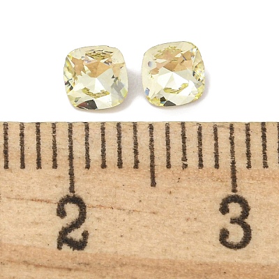 Glass Rhinestone Cabochons RGLA-L029-14B-213-1