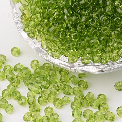 (Repacking Service Available) Glass Seed Beads SEED-C013-4mm-4-1