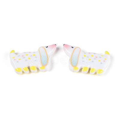 Printed Opaque Resin Beads RESI-N043-04E-1