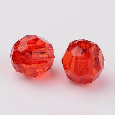 Transparent Acrylic Beads DB8mmC-22-1
