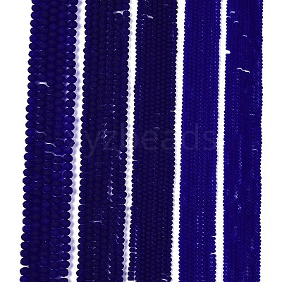 Transparent Glass Beads Strands LS-EGLA-A044-T3mm-MD06-1