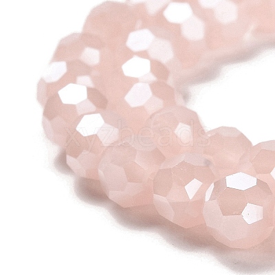 Electroplate Glass Beads Strands EGLA-A035-J6mm-A08-1