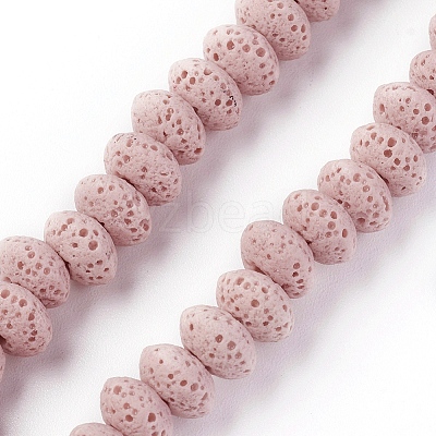 Natural Lava Rock Beads Strands G-F671-01A-16-1