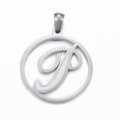 Non-Tarnish 304 Stainless Steel Pendants STAS-K162-052P-1