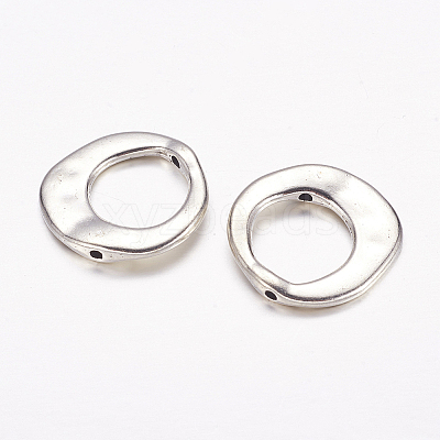 Tibetan Style Irregular Ring Bead Frames LF10246Y-NF-1