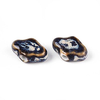 Handmade Porcelain Beads PORC-T133-30N-1