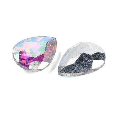 Pointed Back Glass Rhinestone Cabochons RGLA-T081-18x25mm-05-1