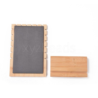 Bamboo Necklace Display Stand NDIS-E022-03A-1