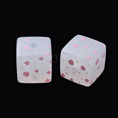 Printed Acrylic Beads MACR-S374-11C-03-1