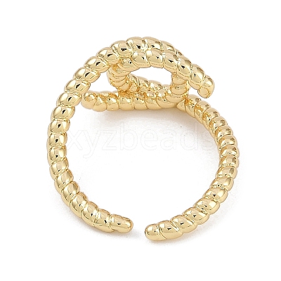 Brass Cuff Rings RJEW-U030-02G-02-1