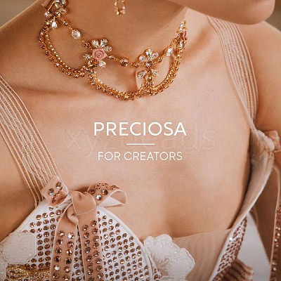 Preciosa® Crystal Hotfix Flatback Stones Y-PRC-HSS10-80100-1