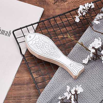 Unfinished Beech Wood Blank Spoon WOOD-WH0108-74-1