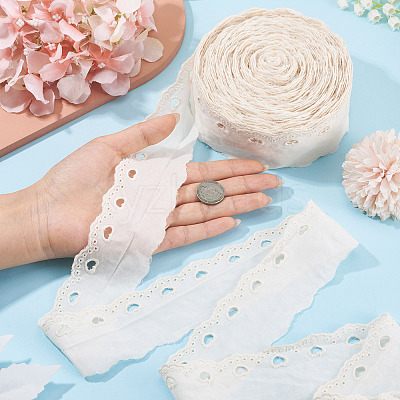 Cotton Lace Trim OCOR-TAC0015-30B-1
