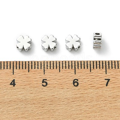 SHEGRACE Brass Clover Beads XGRPCU227-301P-1